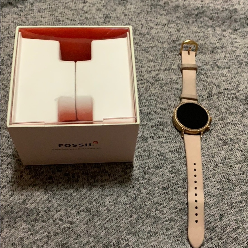 Fossil smart watch gen 4 rose gold
